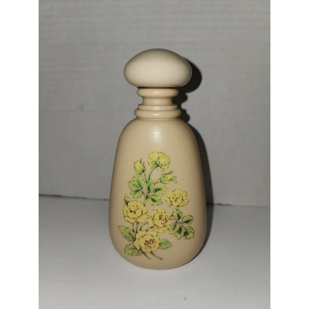Avon Timeless Ariane‎ The Full Vanity Set Vintage Flowers Tray Bottles Powder